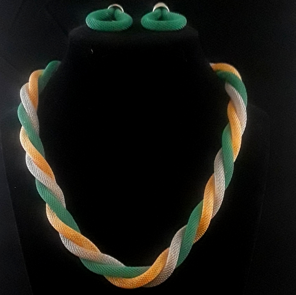 WEAVING NECKLACE JEWELRY SETS